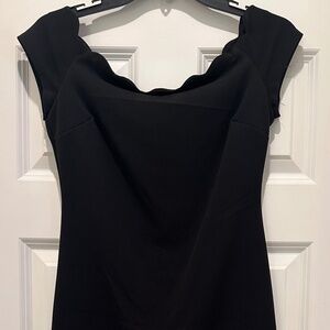 Black cocktail dress